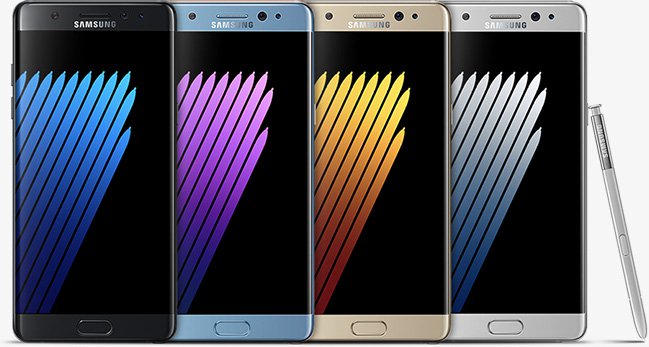Galaxy Note 7 Lineup If You See A Samsung Note 7 On Sale, Don’t Panic It Could Be A Good Investment