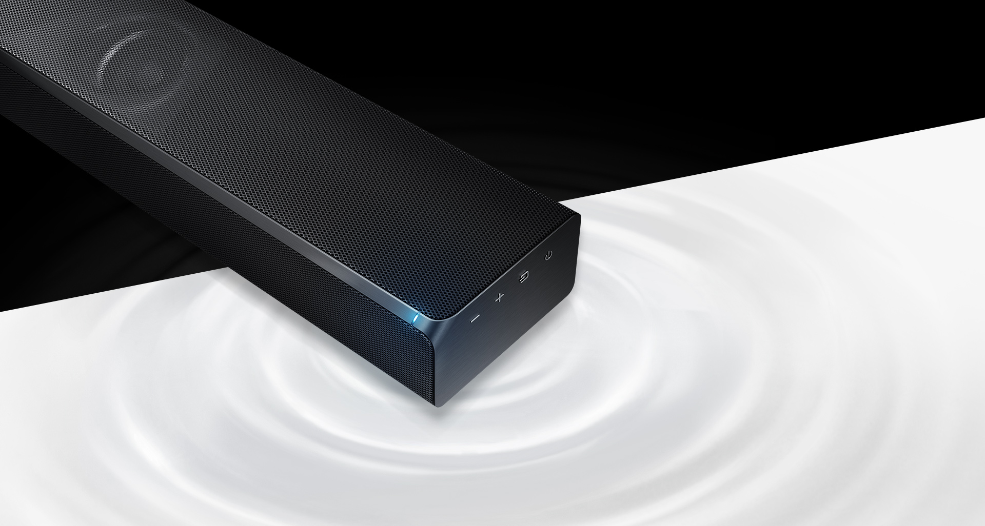 Samsung HW K950 close Samsung Releases Upgrade For Dolby Atmos Soundbar
