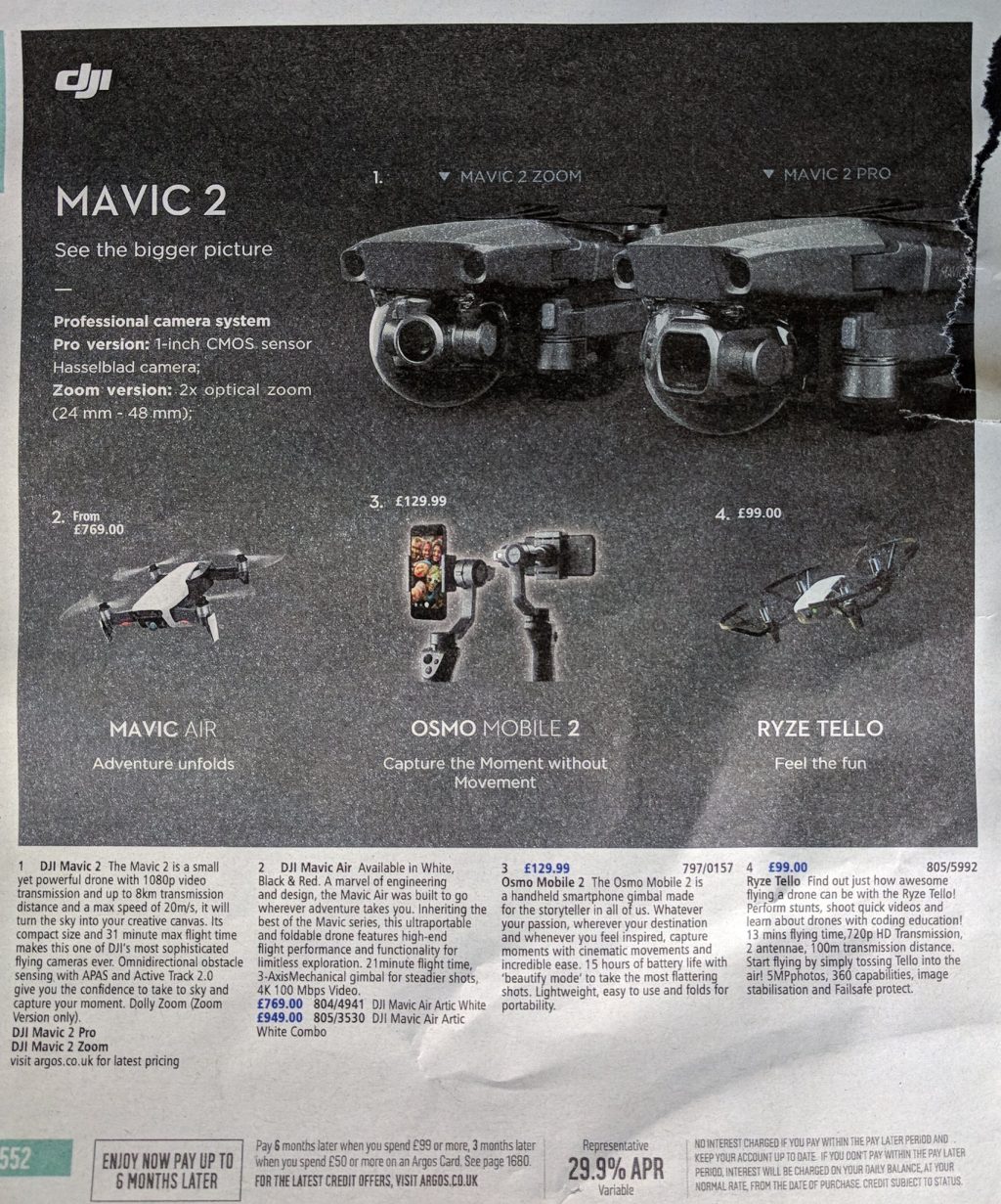 full apge magazine articel 1024x1231 Three DJI Mavic 2 Drones Confirmed After Leak