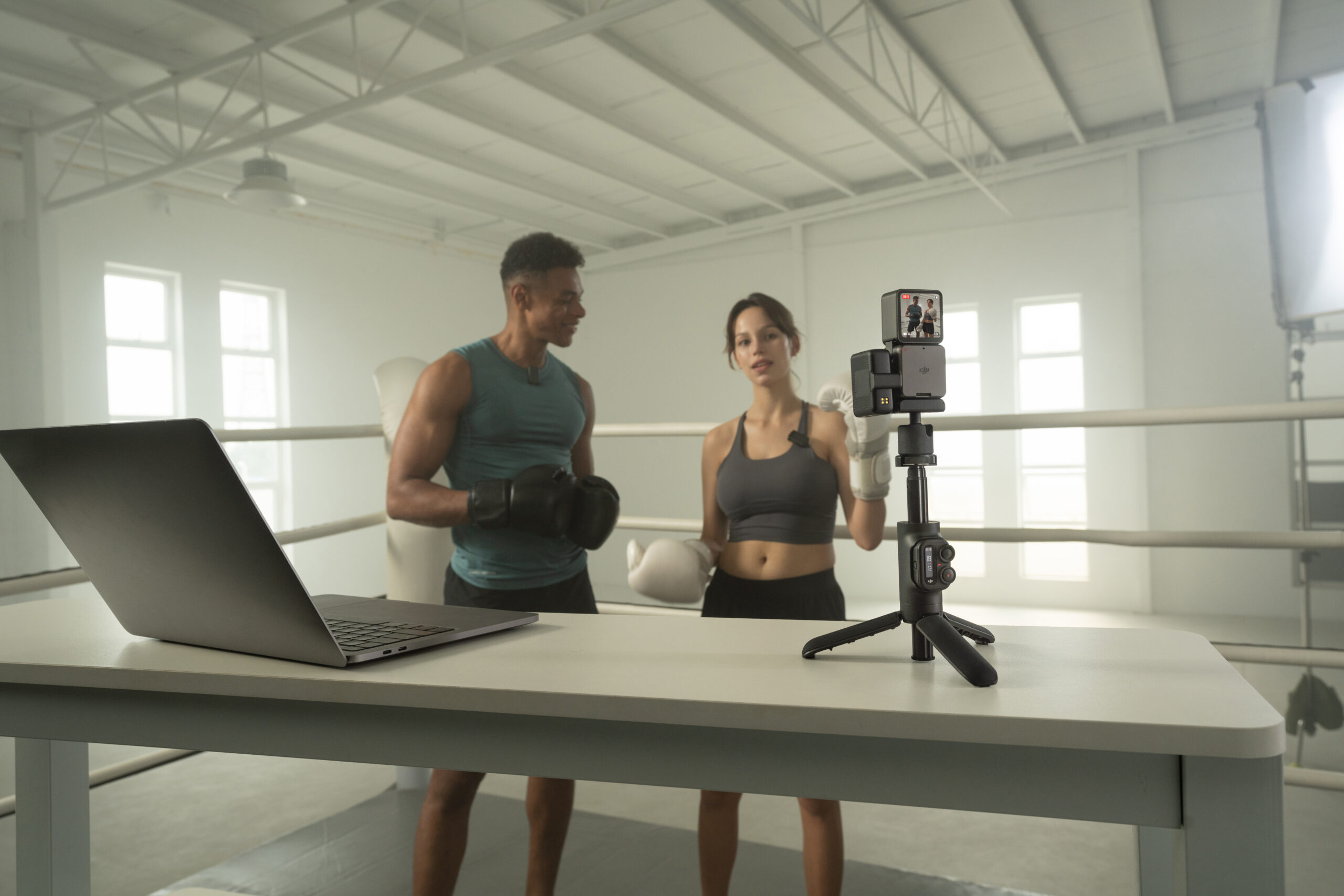 DJI Action 2 Gym 12 on scale DJI takes over, with new magnetic camera system