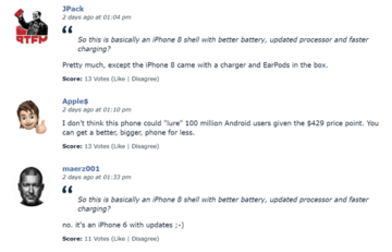 Comments 360x231 iPhone SE 3 5G Reviews Scream Average