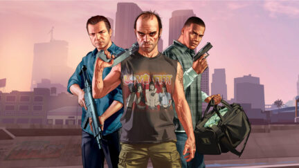 The Trio f Protagonists from GTA V