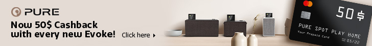 pure cashback 728x90 1 Sonos Adds Colour To One Range