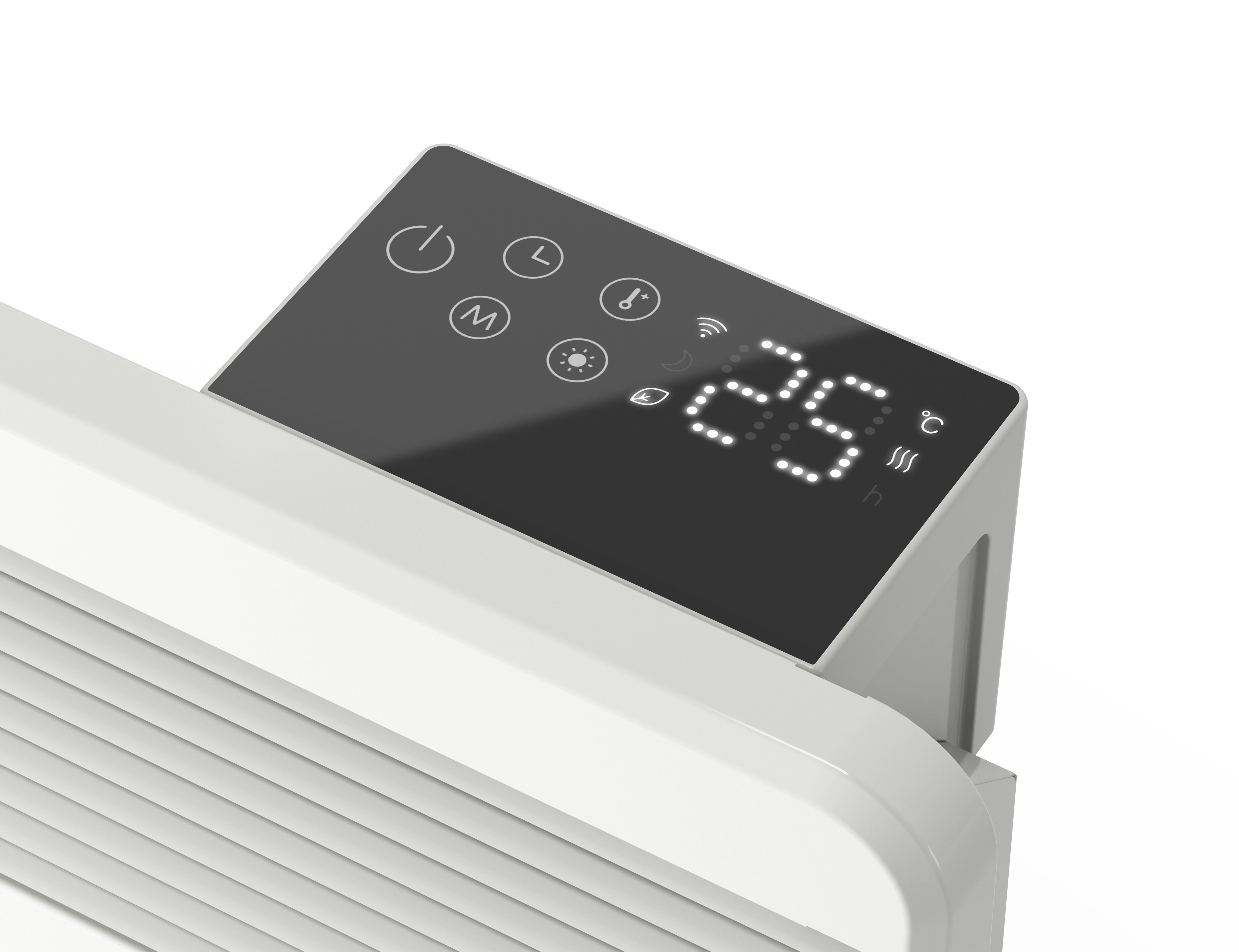 caldo plus display Olimpia Splendid Launches Italian Made Smart Panel Heater Range
